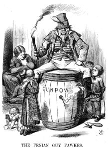 Anti-Irish propaganda from Punch magazine, published in December 1867.